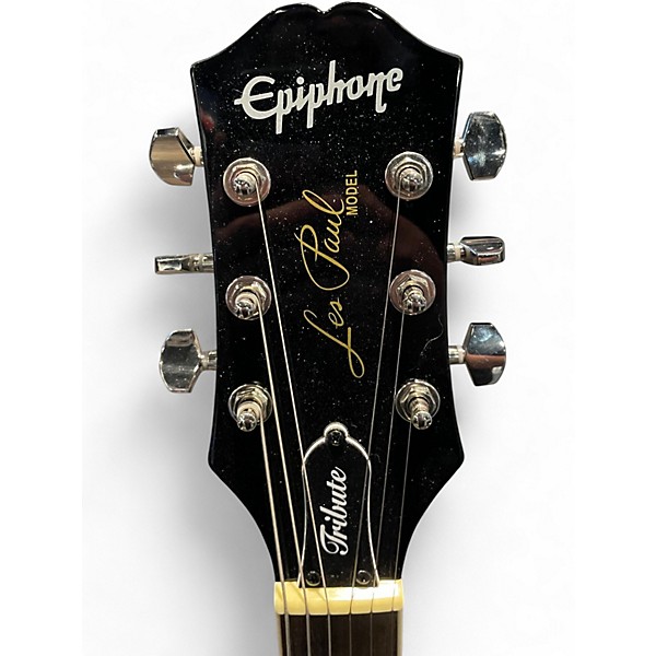 Used Epiphone Tribute Les Paul Standard Sunburst Solid Body Electric Guitar