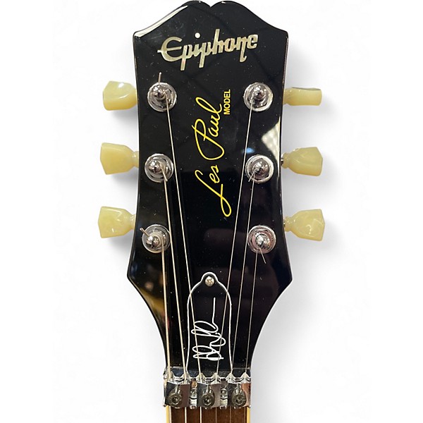 Used Epiphone LES PAUL ALEX LIFESON SUNBURST Solid Body Electric Guitar