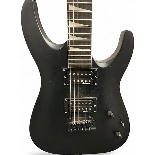 Used Jackson JS22 Dinky Black Solid Body Electric Guitar