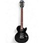 Used Epiphone Les Paul Special II Trans Black Solid Body Electric Guitar thumbnail