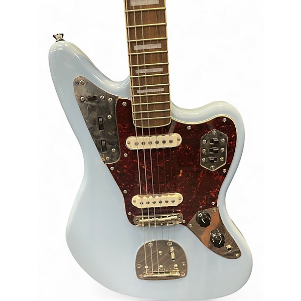 Used Squier CLASSIC VIBE 70'S JAGUAR Daphne Blue Solid Body Electric Guitar