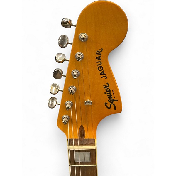 Used Squier CLASSIC VIBE 70'S JAGUAR Daphne Blue Solid Body Electric Guitar