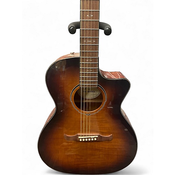 Used Fender FA345CE 3 Color Sunburst Acoustic Guitar