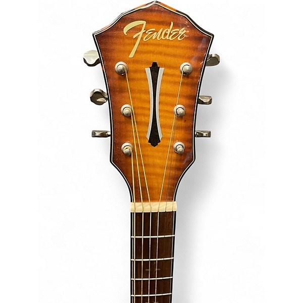 Used Fender FA345CE 3 Color Sunburst Acoustic Guitar
