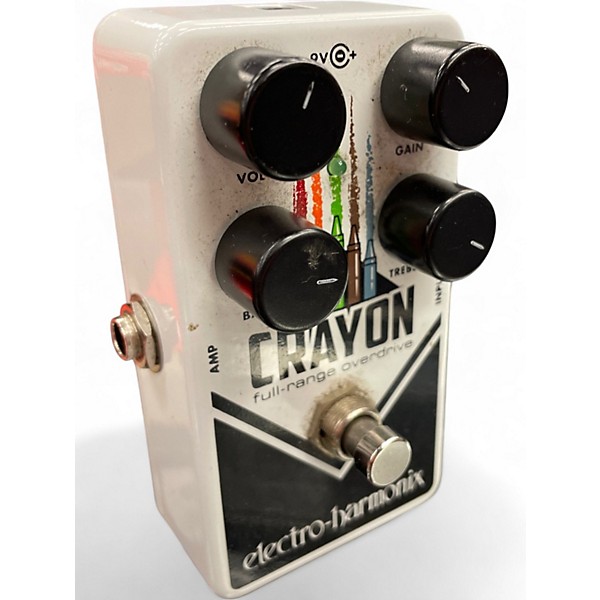 Used Electro-Harmonix Crayon Full Range Overdrive Effect Pedal