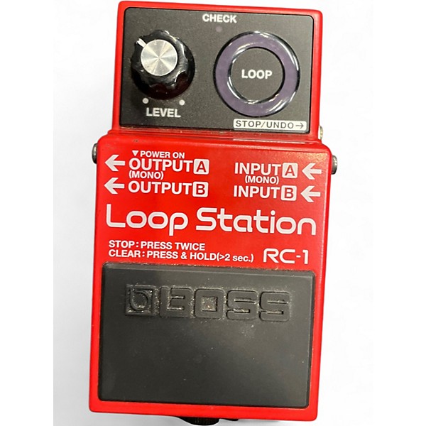 Used BOSS RC1 Loop Station Pedal