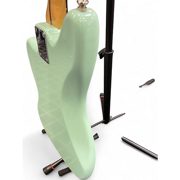 Used Squier Vintage Modified Jaguar Surf Green Solid Body Electric Guitar