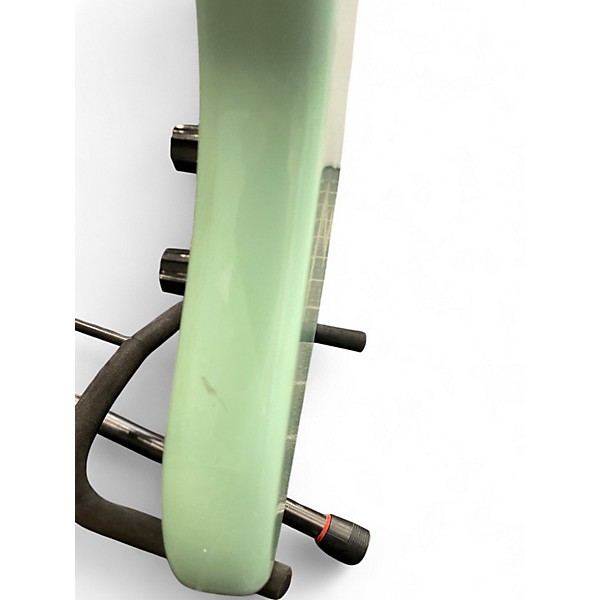 Used Squier Vintage Modified Jaguar Surf Green Solid Body Electric Guitar