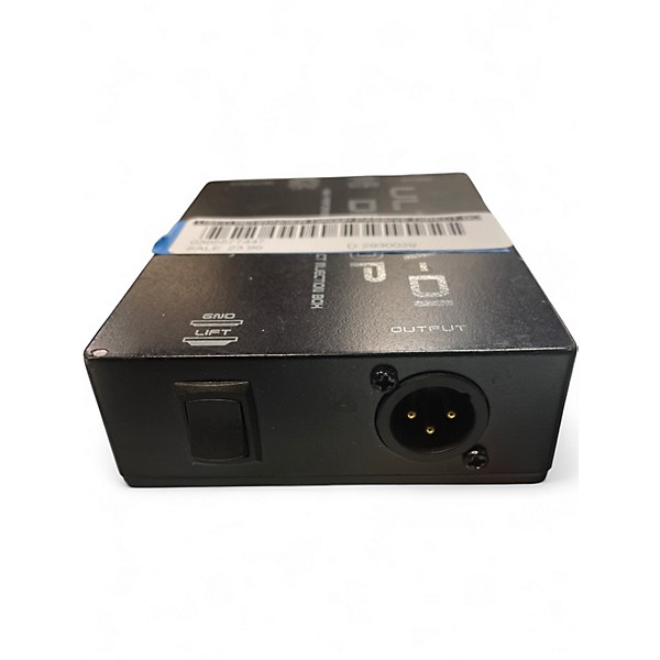 Used Behringer DI600P Passive Direct Box