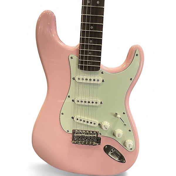 Used Squier CLASSIC VIBE 60S STRATOCASTER SHELL PINK Solid Body Electric Guitar