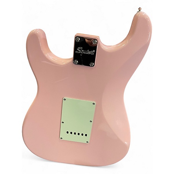 Used Squier CLASSIC VIBE 60S STRATOCASTER SHELL PINK Solid Body Electric Guitar