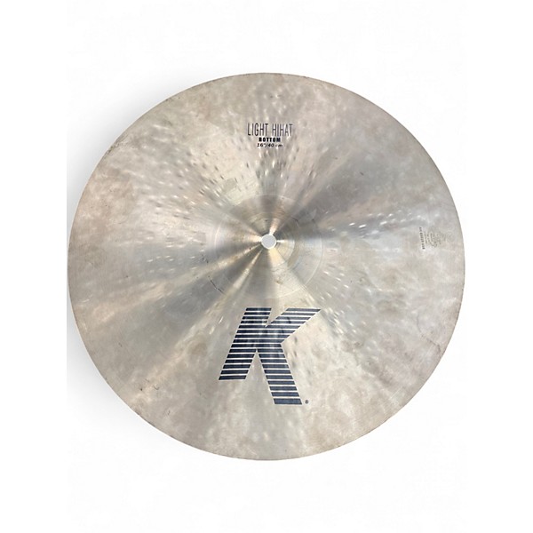 Used Zildjian 16in K Light Hi Hat Pair Cymbal