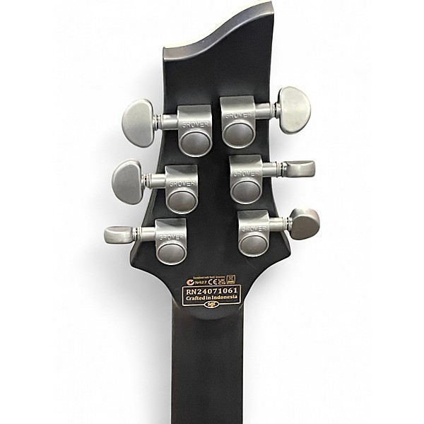 Used Schecter Guitar Research C1 Platinum Gray Solid Body Electric Guitar