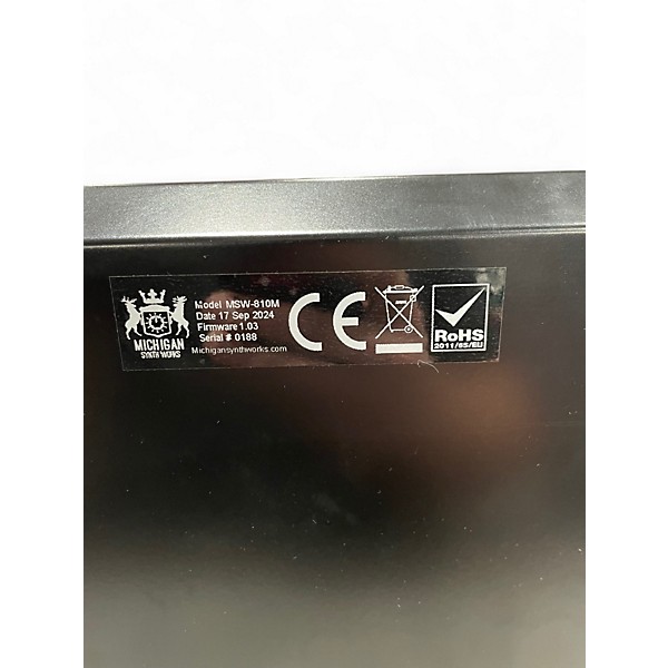 Used Michigan Synth Works msw-810 sound module Sound Module
