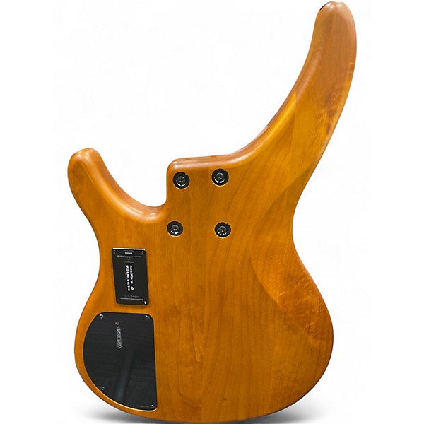 Used Yamaha TRBX605FM Natural Electric Bass Guitar