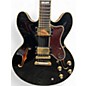 Used Epiphone 50th Anniversary 1962 Sheraton Black Hollow Body Electric Guitar