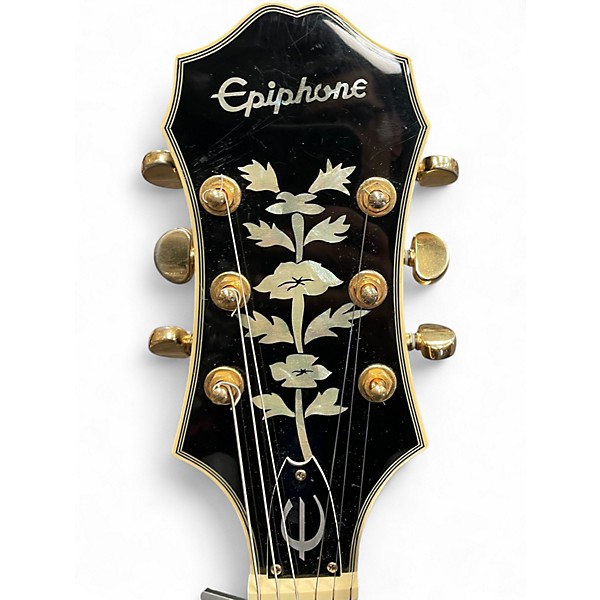 Used Epiphone 50th Anniversary 1962 Sheraton Black Hollow Body Electric Guitar