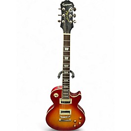 Used Epiphone Les Paul Traditional Pro Heritage Cherry Sunburst Solid Body Electric Guitar