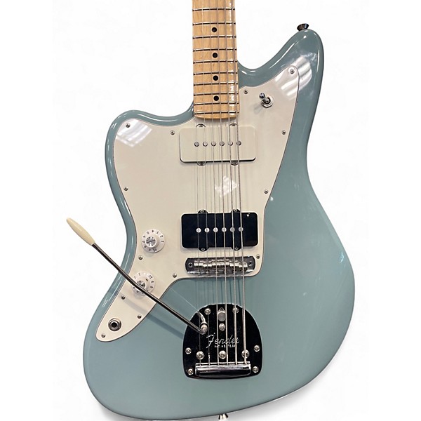 Used Fender American Professional Jazzmaster Left Handed Sonic Gray Electric Guitar