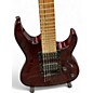 Used Mitchell MM100 Mini Wine Red Solid Body Electric Guitar