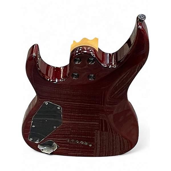 Used Mitchell MM100 Mini Wine Red Solid Body Electric Guitar