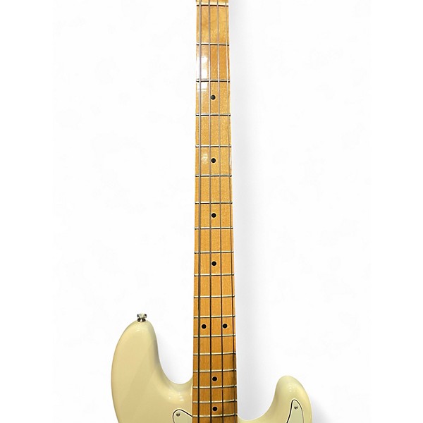 Used Fender Standard Precision Bass OFF WHITE Electric Bass Guitar