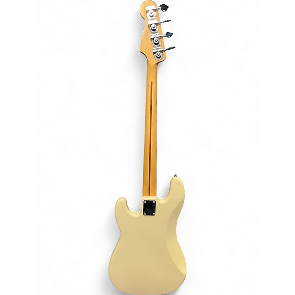 Used Fender Standard Precision Bass OFF WHITE Electric Bass Guitar