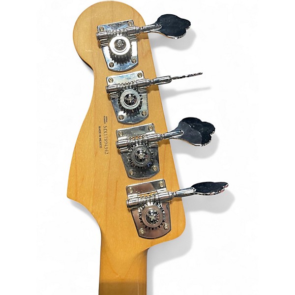 Used Fender Standard Precision Bass OFF WHITE Electric Bass Guitar