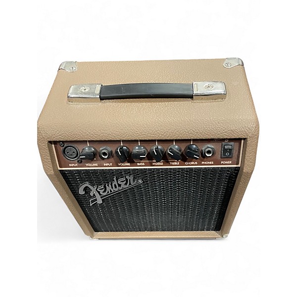 Used Fender Acoustasonic 15 Acoustic Guitar Combo Amp