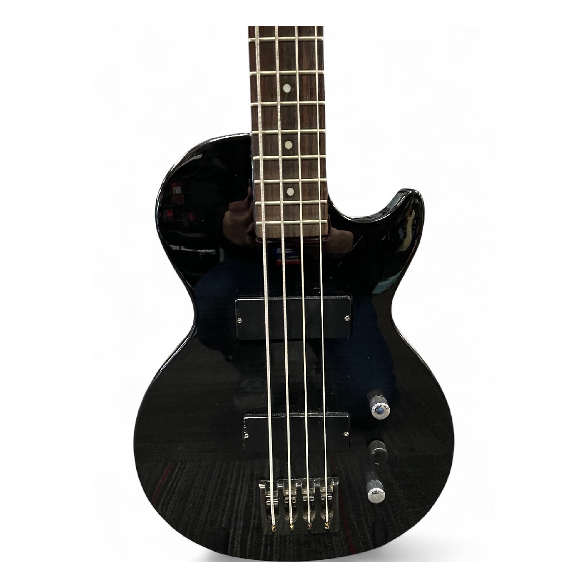 Used Epiphone LES PAUL SPECIAL TRANSBLACK Electric Bass Guitar