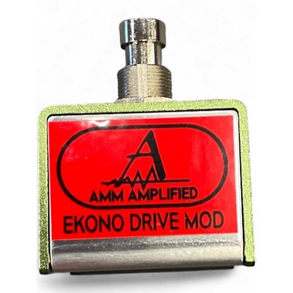 Used Amm Amplified EKONO DRIVE RED LABEL Effect Pedal