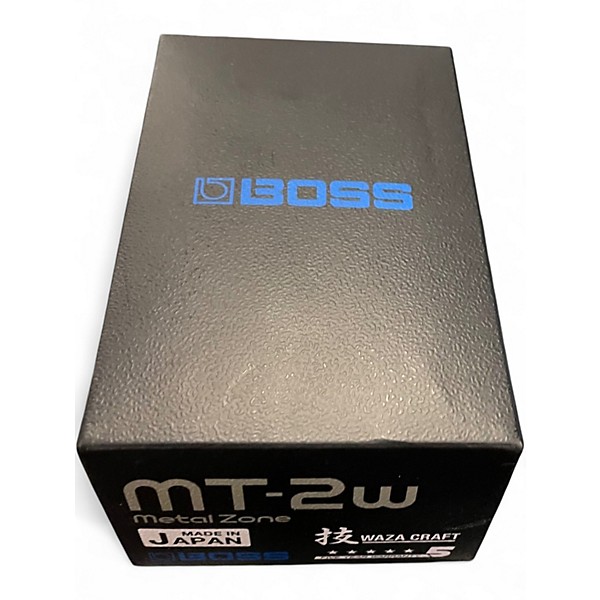 Used BOSS MT2W Metal Zone Waza Craft Effect Pedal
