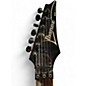 Used Ibanez rg370dxgp Black, White, Red, and Tan Solid Body Electric Guitar