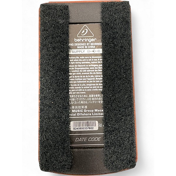 Used Behringer UT300 Ultra Tremolo Effect Pedal