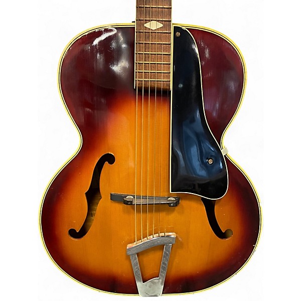 Vintage 1940s Vega C-66 Sunburst Acoustic Guitar