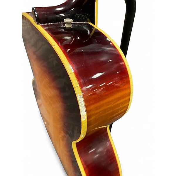 Vintage 1940s Vega C-66 Sunburst Acoustic Guitar