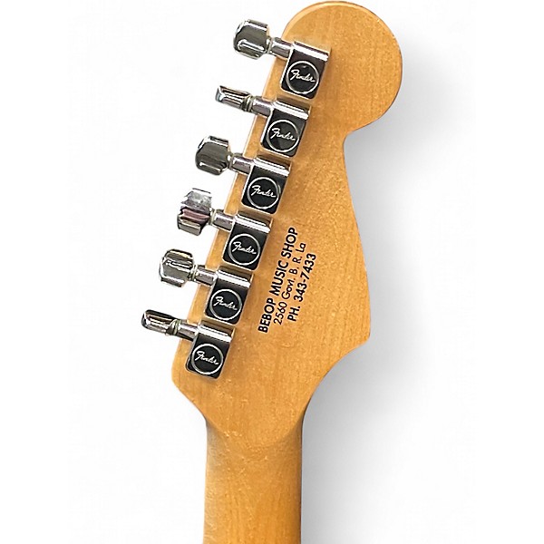 Used Fender Standard Stratocaster LH Blue Electric Guitar