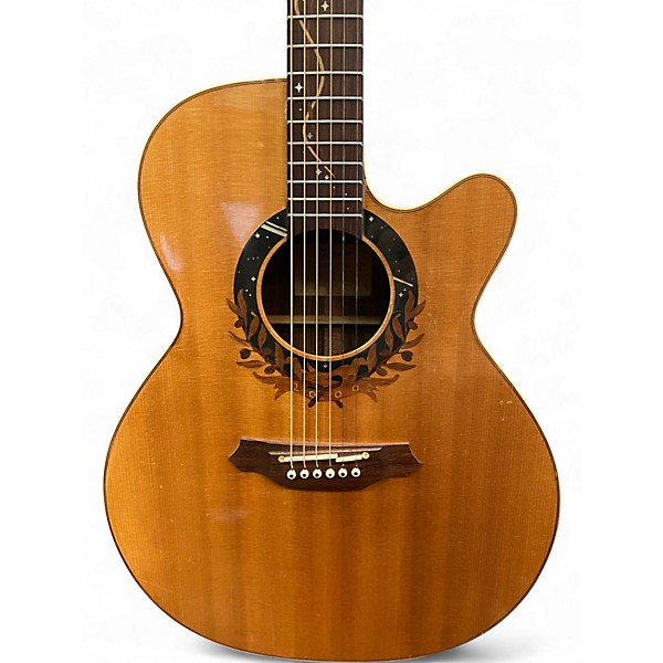 Used Takamine LTD 2000 MILLENIAL  Natural Acoustic Electric Guitar