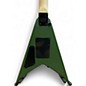 Used Jackson JS32 King V ARMY GREEN MATTE Solid Body Electric Guitar