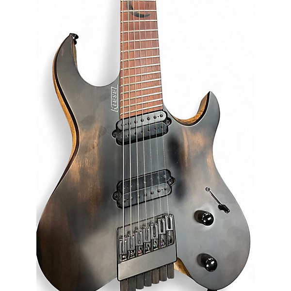 Used Kiesel VM7 Natural Solid Body Electric Guitar