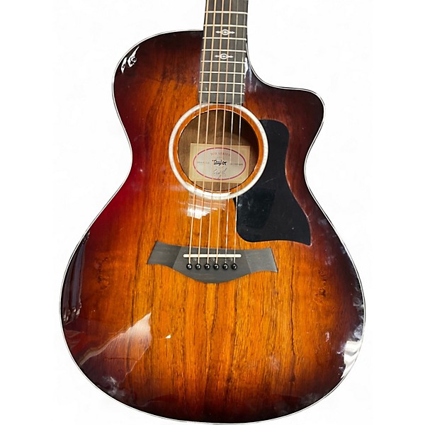 Used Taylor 222-CE-K DLX SHADED EDGE BURST Acoustic Electric Guitar