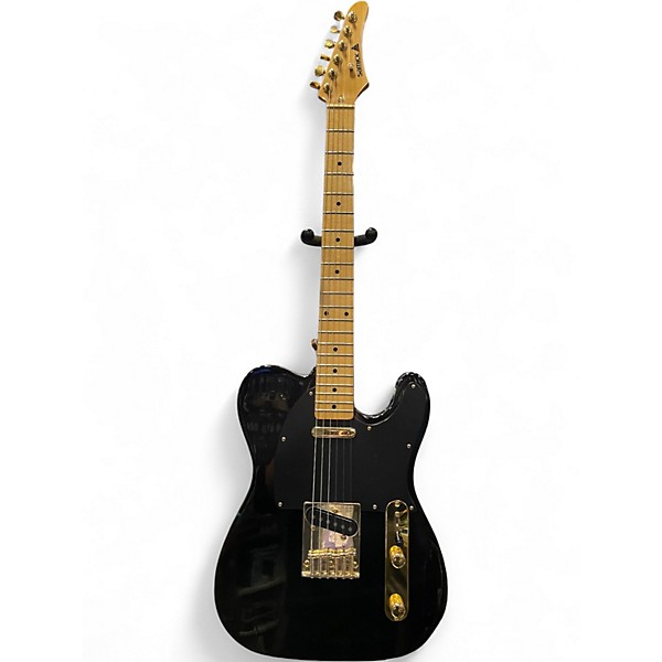 Used Samick TO320-BK Telecaster Style Black Solid Body Electric Guitar