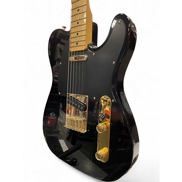 Used Samick TO320-BK Telecaster Style Black Solid Body Electric Guitar