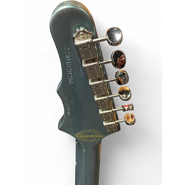 Used Epiphone Wilshire 150th Anniversary Pacific Blue Solid Body Electric Guitar