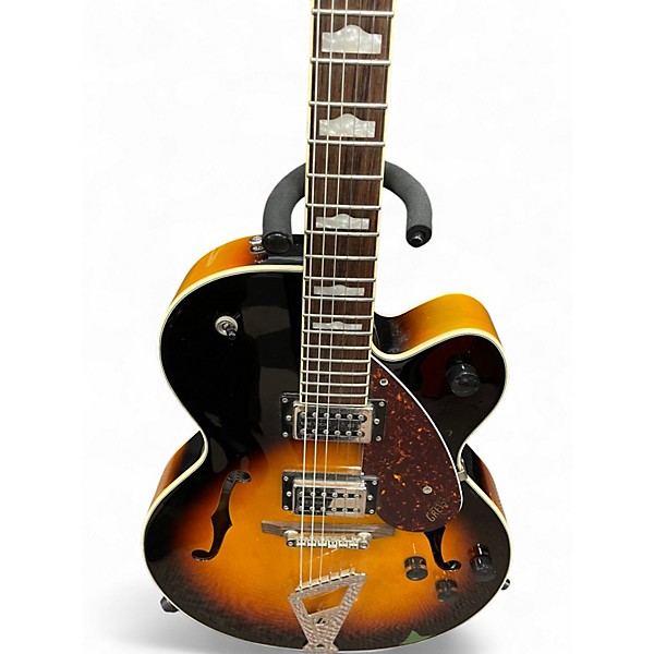Used Gretsch Guitars G2420T Streamliner Tobacco Burst Hollow Body Electric Guitar