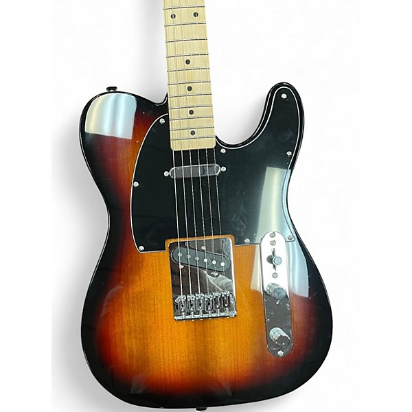 Used Squier Telecaster 2 Color Sunburst Solid Body Electric Guitar