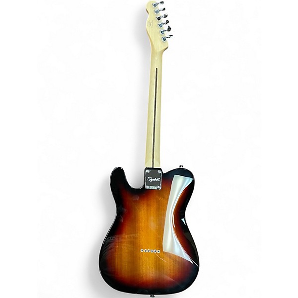 Used Squier Telecaster 2 Color Sunburst Solid Body Electric Guitar