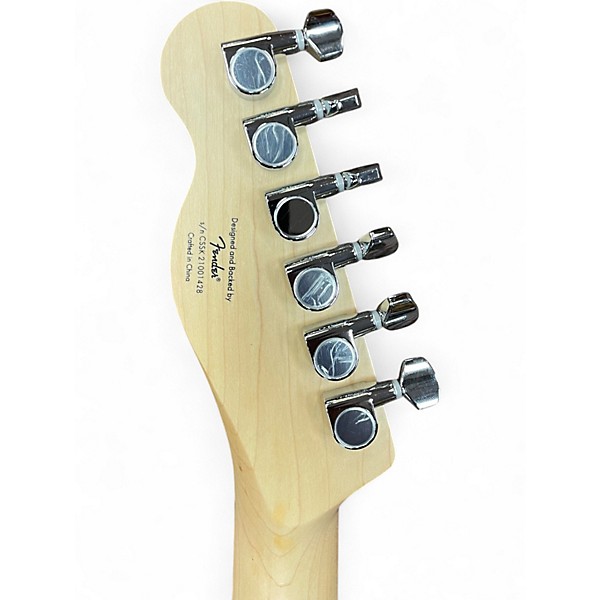 Used Squier Telecaster 2 Color Sunburst Solid Body Electric Guitar