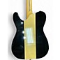 Used Zuwei CUSTOMSHOP SERIES Black and Gold Solid Body Electric Guitar