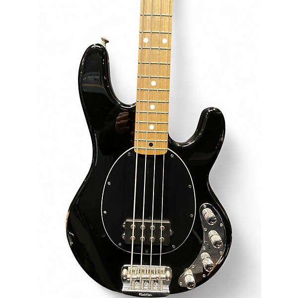 Used 2003 Ernie Ball Music Man STINGRAY 4 H 3EQ Black Electric Bass Guitar